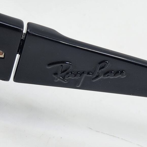 Vintage 80s Ray Ban B&L PSAS BLACK Outsider Sport Wayfarer Sunglasses Wrap - Picture 6 of 16